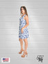 PRINCESS SEAMED S/L DRESS WITH POCKET - D094